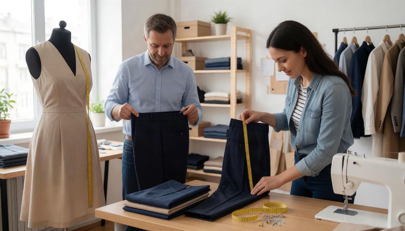 Built around careful garment work